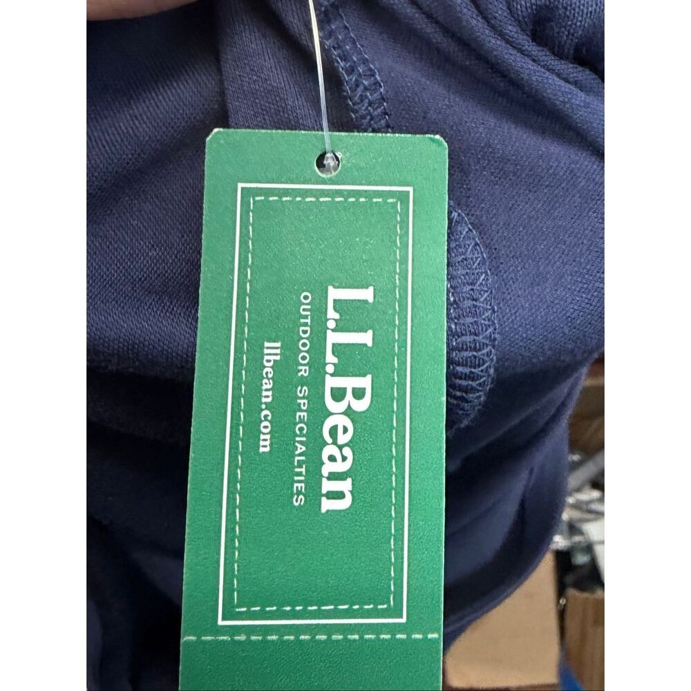 LL Bean Blue Scoop Neck 3/4 Sleeve Top Women’s Size XL Petite NEW WITH TAGS - Picture 4 of 7